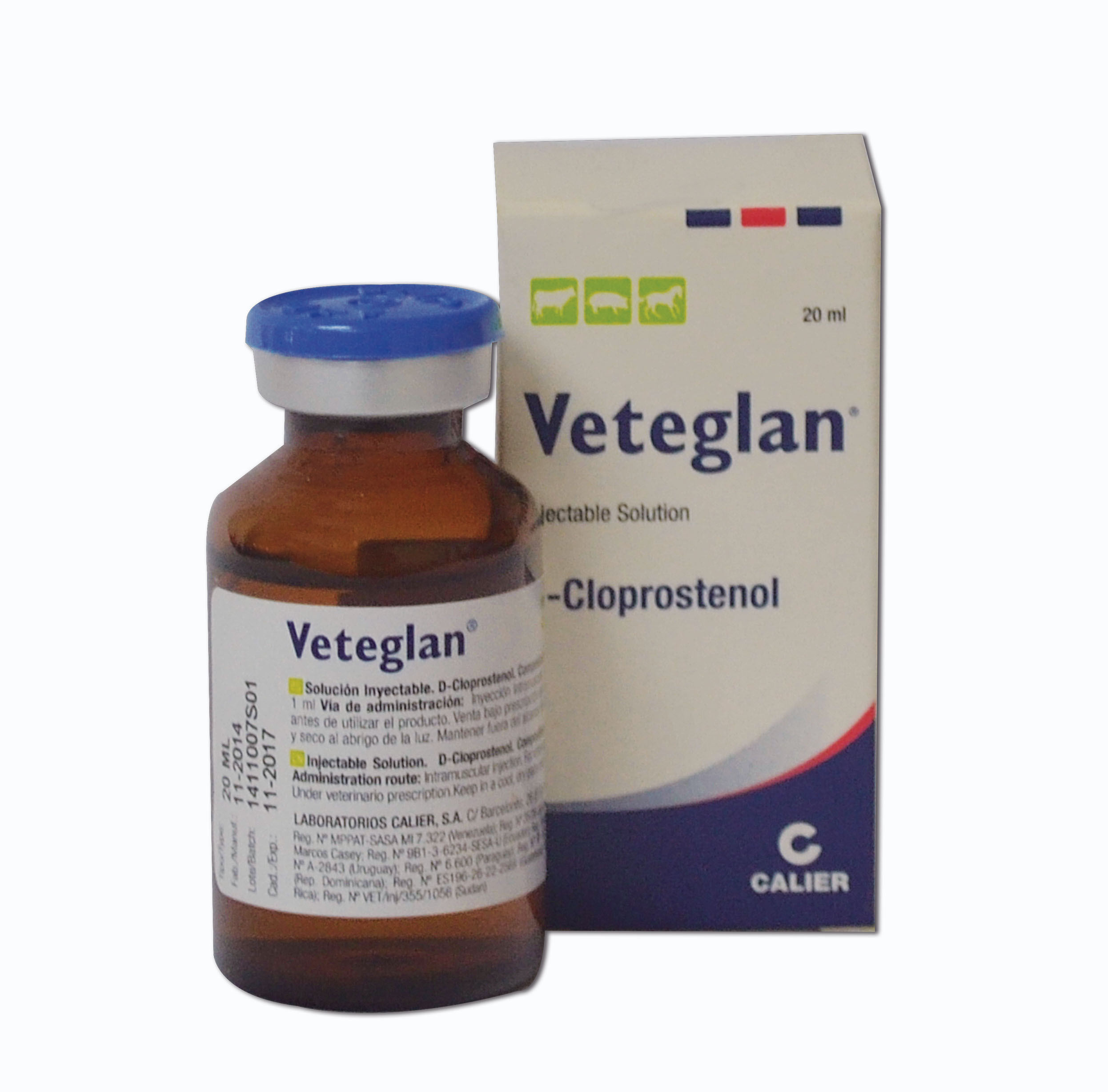 VETEGLAN Luteolítico inyectable a base de Cloprostenol
